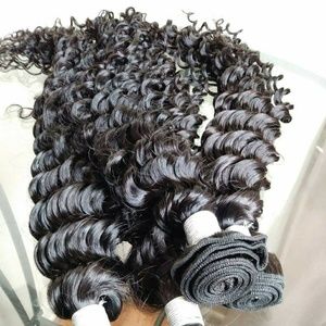 4 Bundles Water Wave Human Hair Extensions 8A